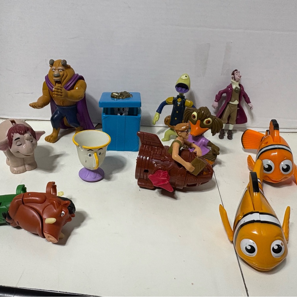 Disney Character Figurine Set - Multicolor